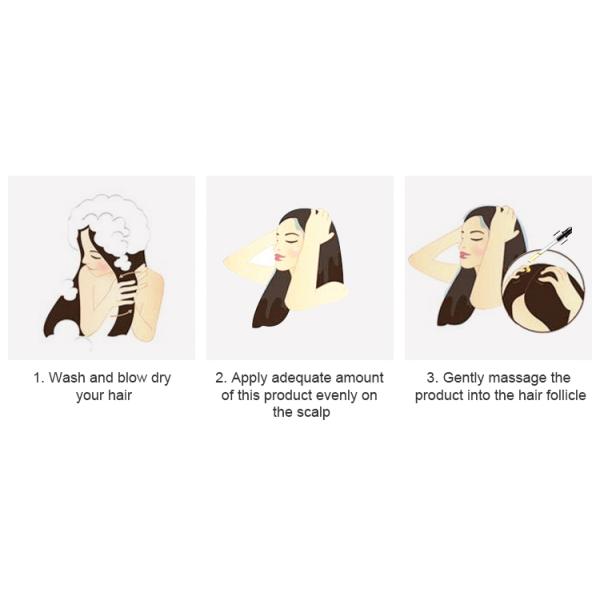 No Gluten Triclosan Hair Tonic For Hair Loss Private Label Treatment Serum