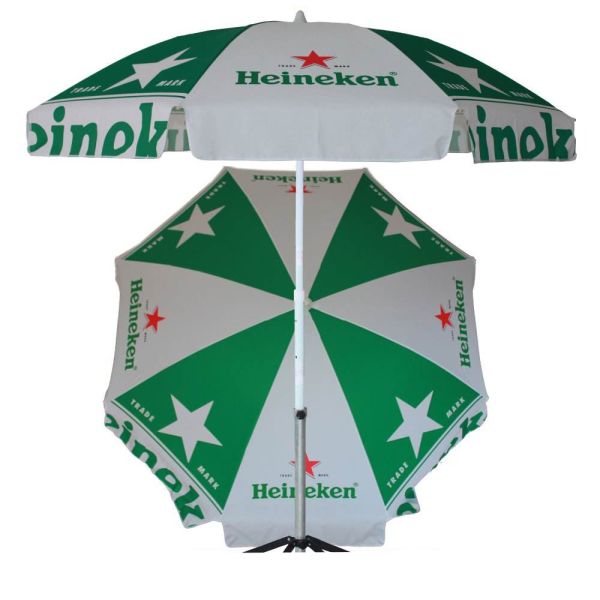 Promotional UV Protection Waterproof Beach Umbrella 7 Feet With Steel Frame