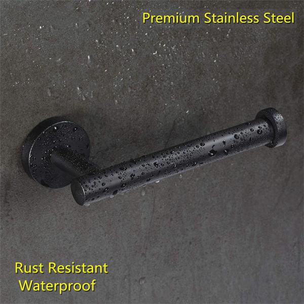 Bathroom hardware set, stainless steel towel bar set, cross-border towel rack, toilet paper holder, perforated hook, bathroom hanging accessories