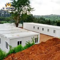 Logement modulaire portatif de construction de quarts de vie de conteneur