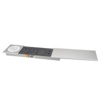 Tableau de multimédia glissant la prise de puissance avec le remplissage d'Usb