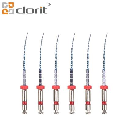 Ativação giratória flexível de Endo Dental Endodontic Files Heat de 04 arquivos do atarraxamento 25mm