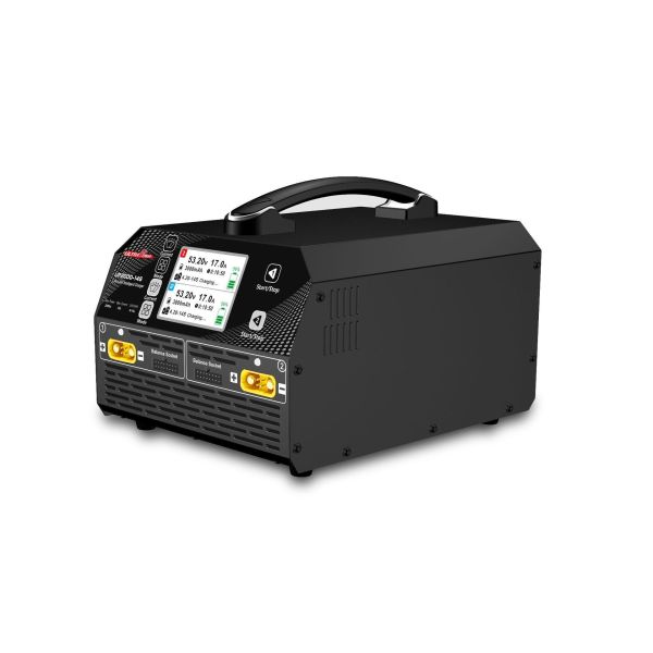 UP2000 2000W Dual Channel Smart Charger for 6-14S Lipo Batteries in RC Model Aircraft and Drones
