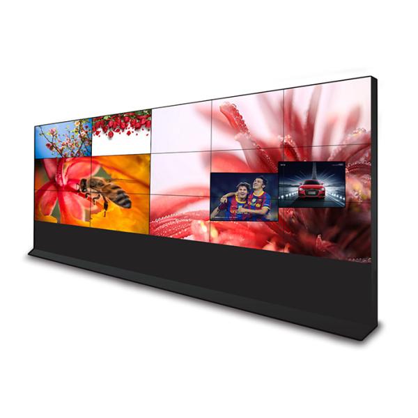 Wall Mounted DIY Large Video Wall Displays , Multi Screen Display Wall Low Maintenance