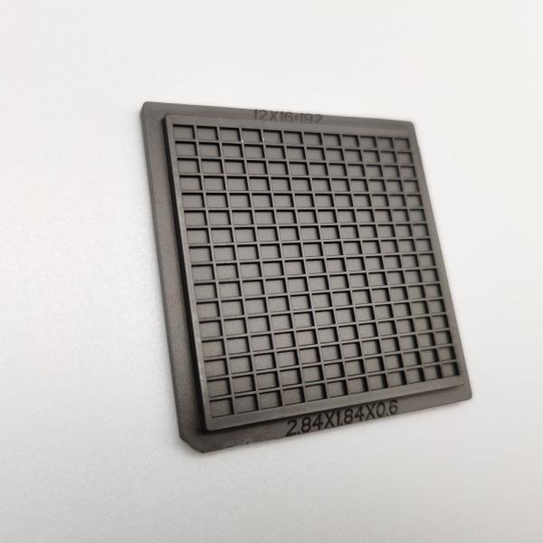 Bloco preto tradicional Chip Trays For Electronic Parts do waffle 2Inch