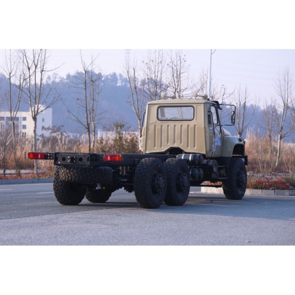 All-Wheel Drive 25-Ton Off-Road Special Vehicle Chassis Modification _ 6*6 Truck Chassis Sales and Customization _ 260HP 6x6 Off-Road Chassis