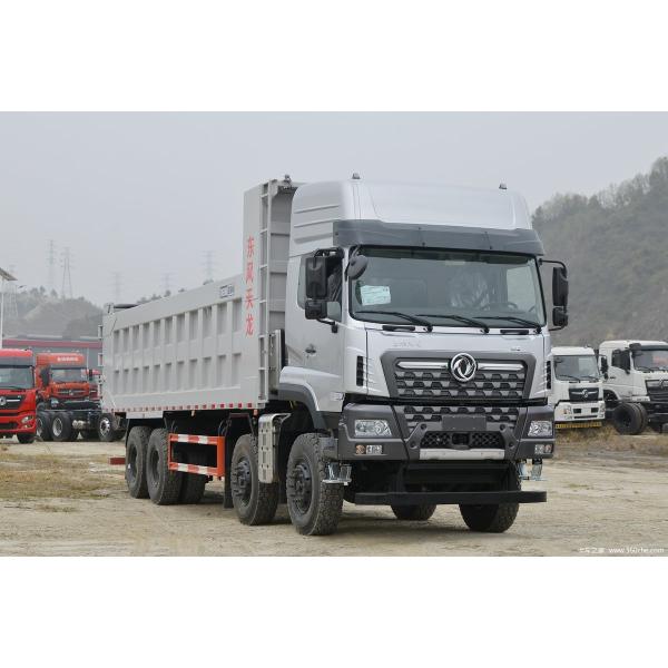 ABS-Equipped 35t Payload Heavy Duty 8x4 12 Wheel LHD Dump Truck for Construction