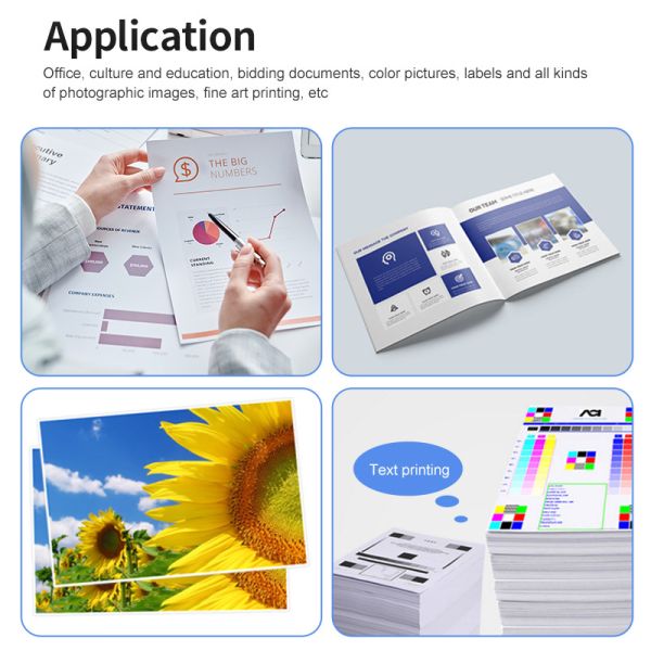 FCOLOR 1000ML Dye Ink for Fast Printer for Ep WF C4000 C5000 C6000 C21000 C17590 C20590 C20600 C20750 on Photo Paper or Office