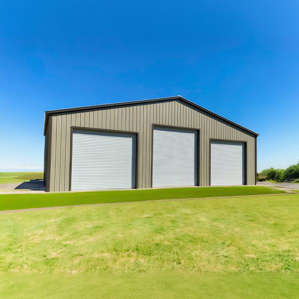 Customized Light Steel Structure Warehouse Garage Building