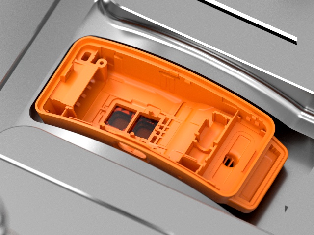 OEM / ODM: Двойная инжекционная формование и наушники нижний корпус 1x2 No:23306 & 23307-B