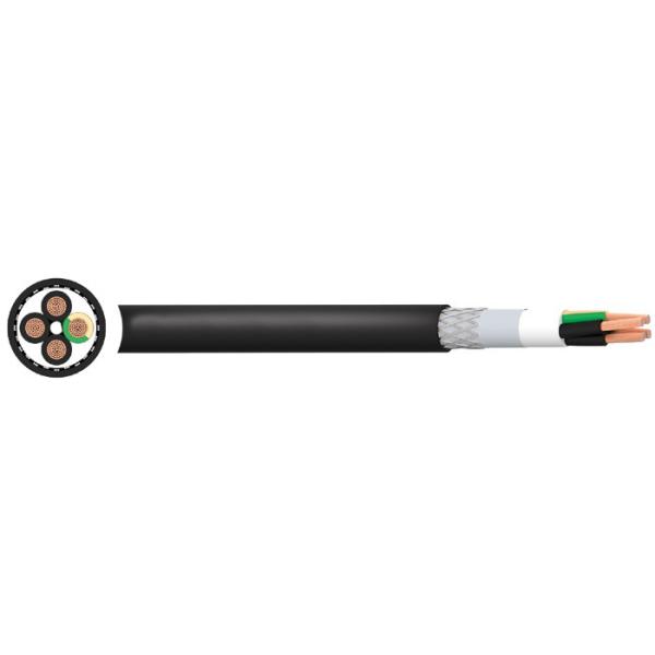BS EN IEC 60332 - 3 300 500V Flexible Control Cable Black SY LSZH GSWB