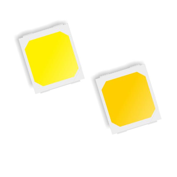 CRI 95 97 98 Ra Dual Color 2835 SMD LED Chip 0.5w 1w 180lm White / Warm White