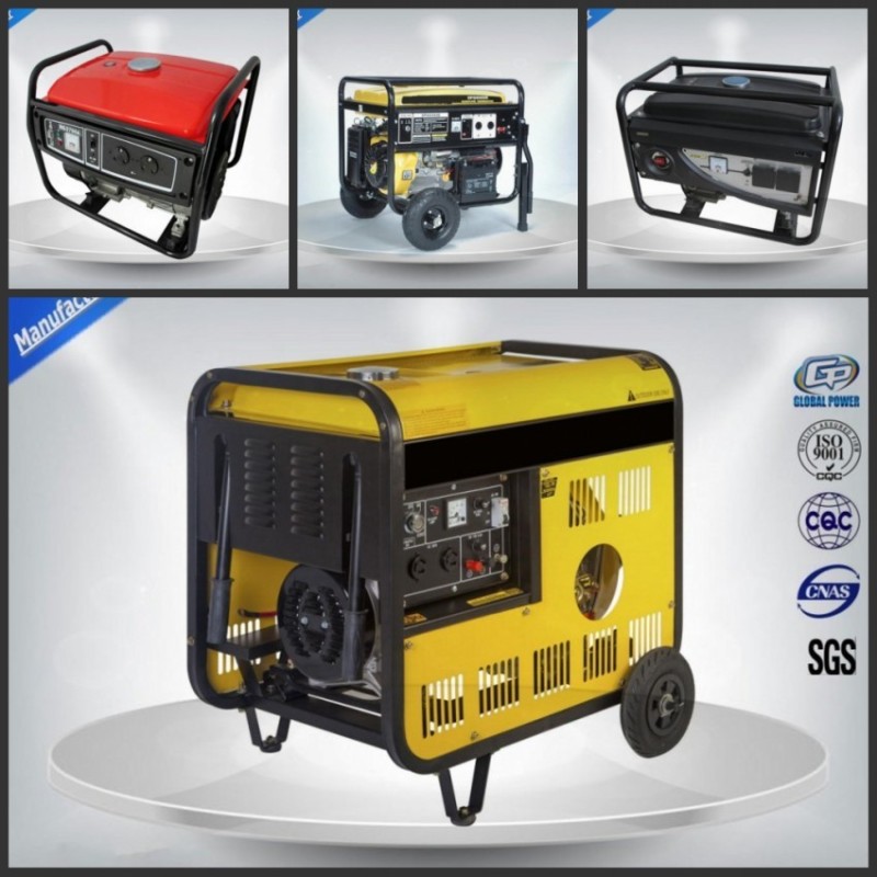 Vertical Engine Portable Generator Sets , Three Loops Single Phase Genset