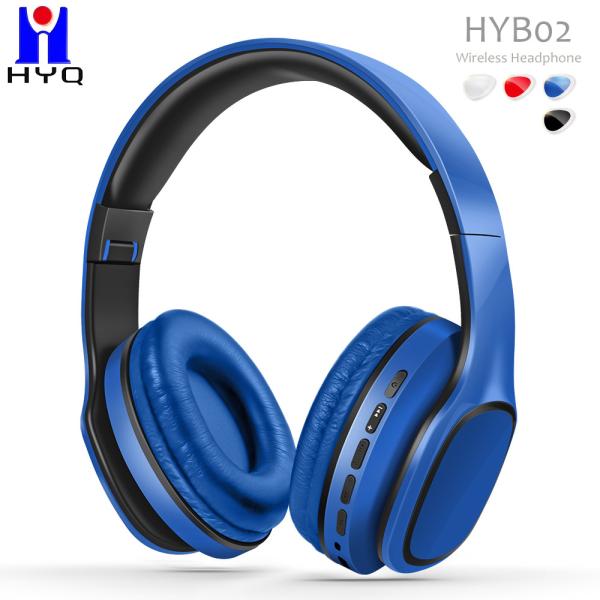 OEM Logo Wireless Bluetooth Headset Factory Over Ear Headband Noise Cancelling Earphones