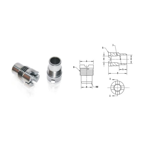 PDC Drill Bit Nozzle 25.21mm Outer Diameter Tungsten Carbide WC+Co