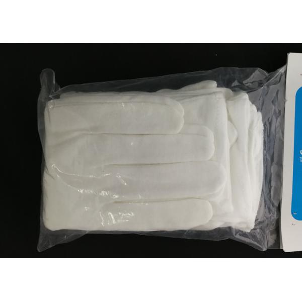 Pharmacare cotton gloves length 28cm 100% cotton medical gloves customized amazon popular product