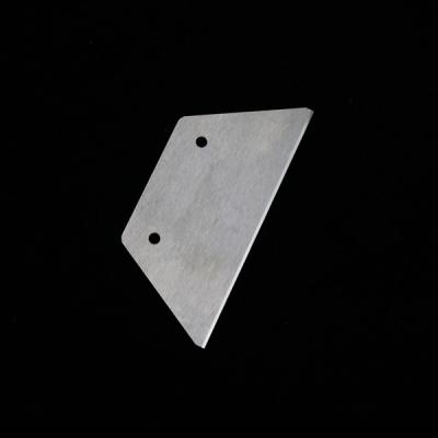 Faca de corte de canto de metal duro 86x38 pacote de folha de plástico lâminas de corte de filme
