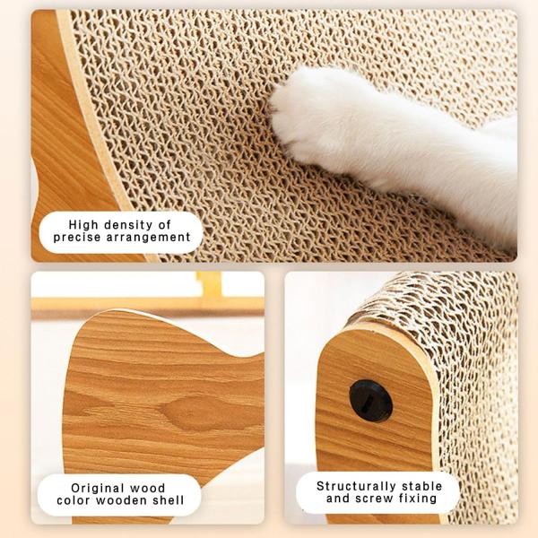 Corrugated Cat Scratch Board Lounge Cardboard Cat Scratch Sofa Bed
