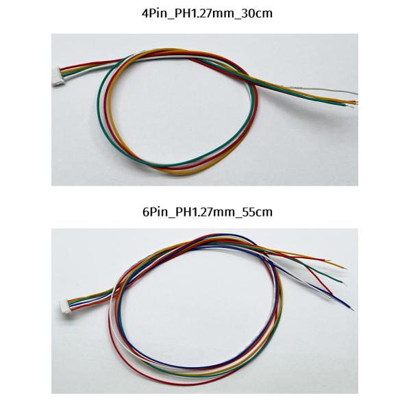 28AWG 30cm 55cm Аккумулятор аксессуары Источник питания 4 пин 6 пин Кабельный разъединитель PH1.27 мм