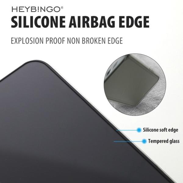 Anti Peep Matte 3D Screen Protector 9H Silicone Screen Protector For Iphone 14 13 Pro Max