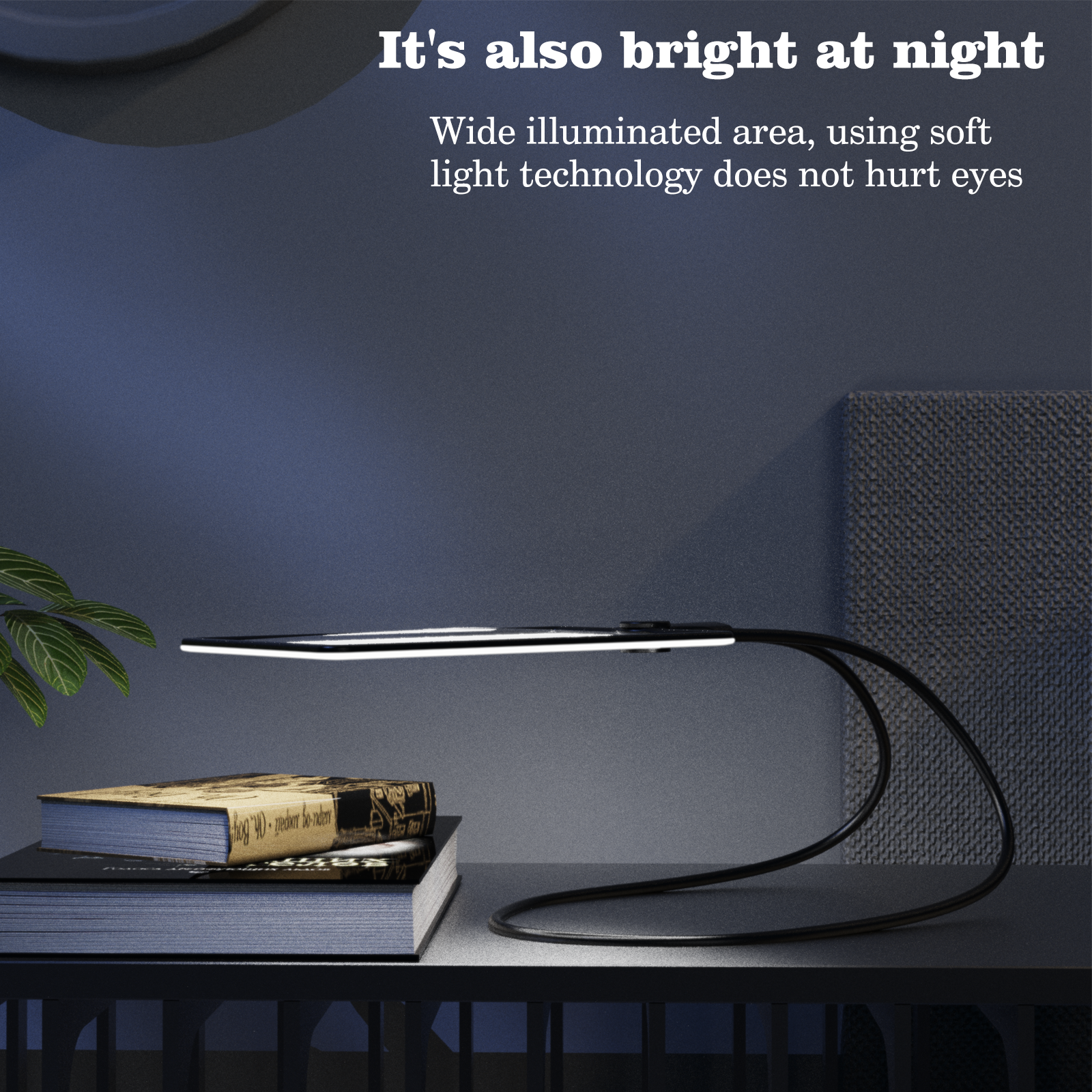 Free 3-in-1 Magnifying Glass-LED Lighted & High Transparency Square Lens  Magnifier Glasses with Led Light