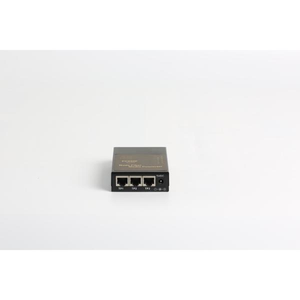 2 100M Fiber Ports 3 100M RJ45 Ports  Fiber Media Converter 5 Ports