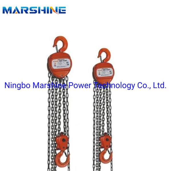 Custom traction Manual Chain Pulley Block And Tackle Lifting Hoist