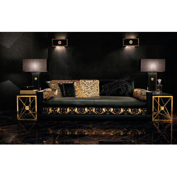 Pine Cushion Sofa Chair 1.1x1.05m Luxury Living Room Furniture Sets