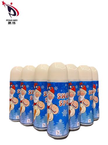 Harmless Fireproof Snow Flocking Spray , Tin Fake Snow Spray For Christmas Tree