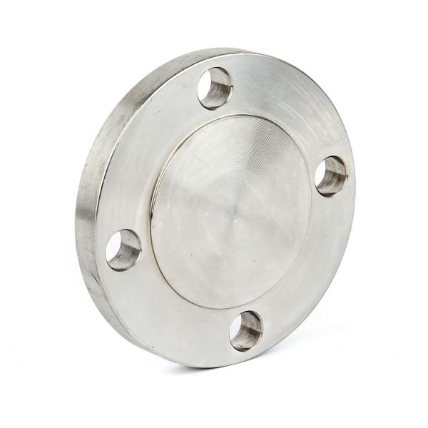 ANSI B16.5 Stainless Steel Flanges , F304 / 316L Forged Steel Blind Flange