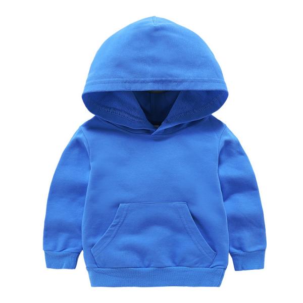 7Y-8Y Spring Children's Clothing Solid Color Boys Hoodies & Sweatshirt