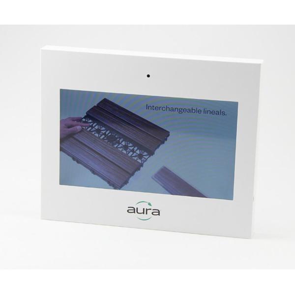 10 inch digital LCD advertising display for retail store, LCD video counter display for promotion