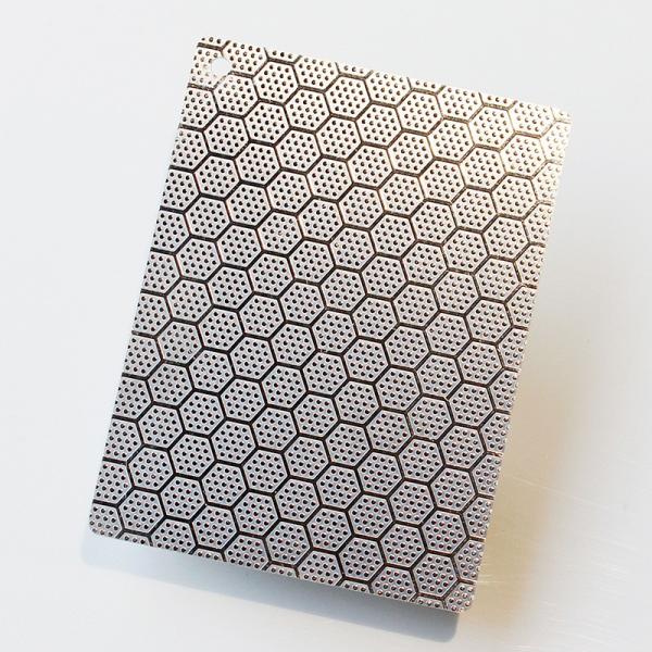 AISI 304 316 Decorative Metal Panels Textured Finish Embossed Stainless Steel Sheet