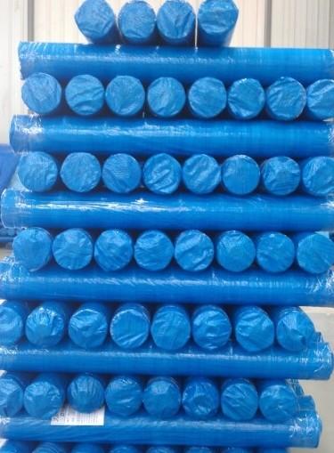 Folha branca/azul de encerado do PE resistente à corrosão com ambos lado laminado