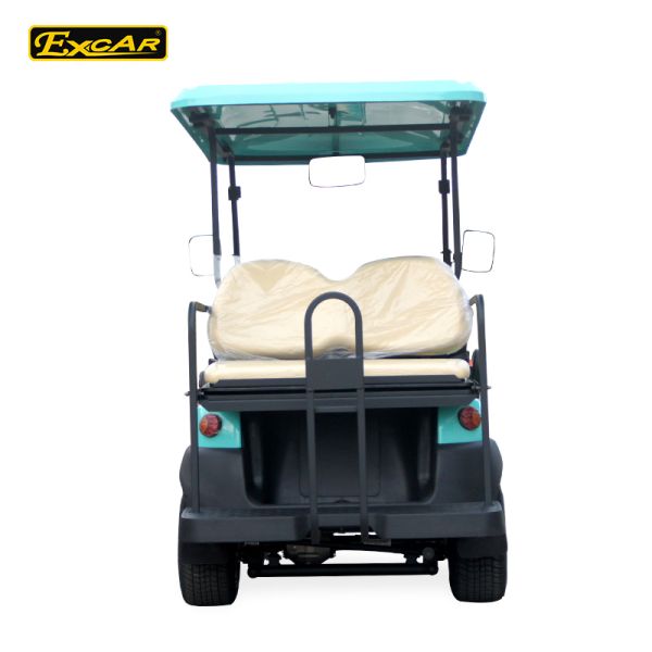 Front / Rear 4 Seats Electric Golf Carts , Battery Powered Electric Caddy Carts