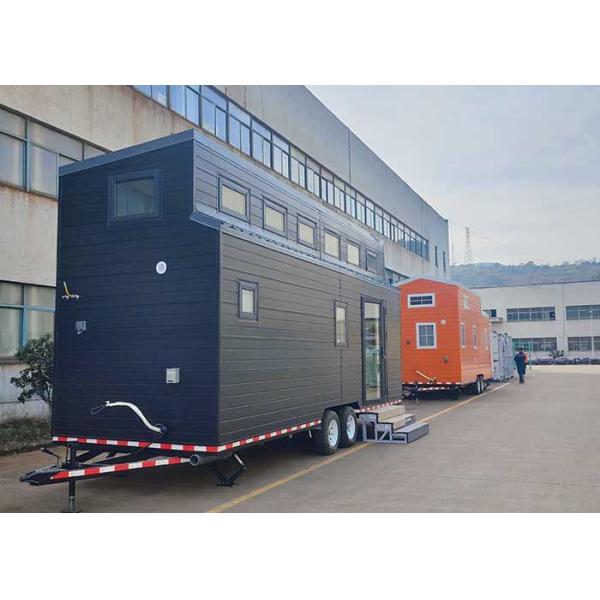 Modular pré-fabricado Casa Minúscula Em Rodagens Cider Box Kit Modelo Casa