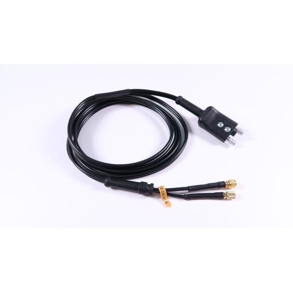 Compatible With Style LEMO 00 Plug To One Microdot And One Large Microdot KBA-531 Cable