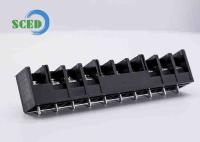 30A 600V bloc terminal de barrière de PCB 11.10mm 10-22 AWG entrée de fil à angle droit