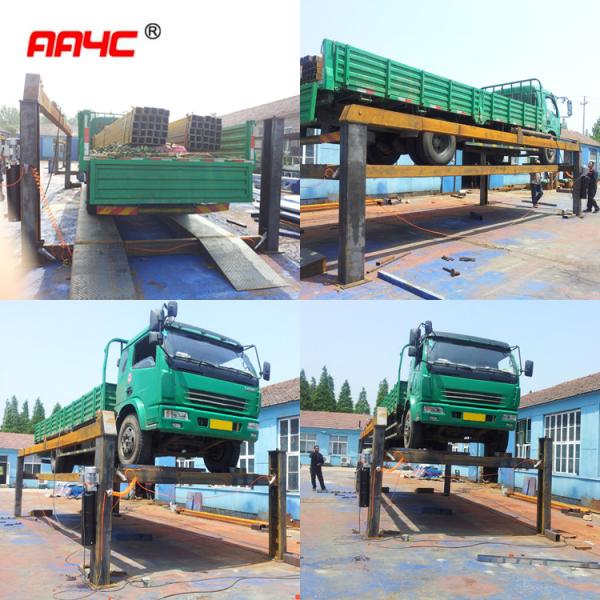 8T 4 post lift bus/truck lift. bus hydraulic lift.AA-4PHD8/10-4B