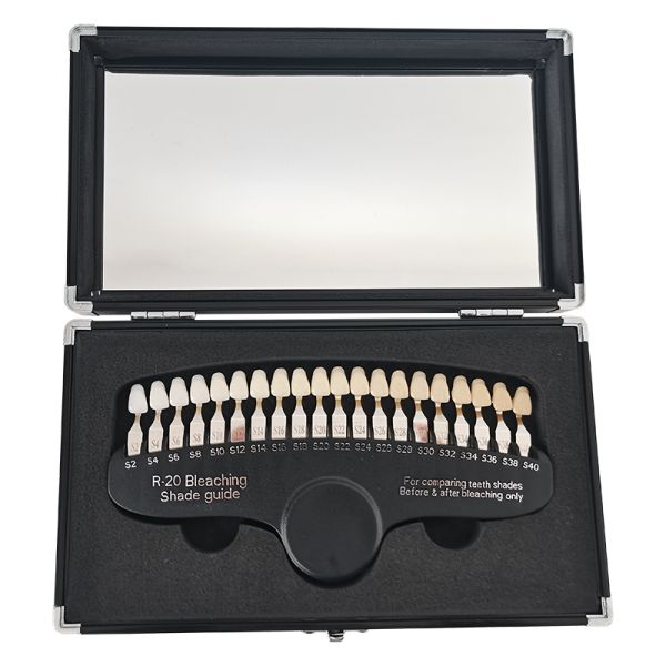 歯をきれいにする 歯を白くする 3D 漂白 シェードガイドデバイス