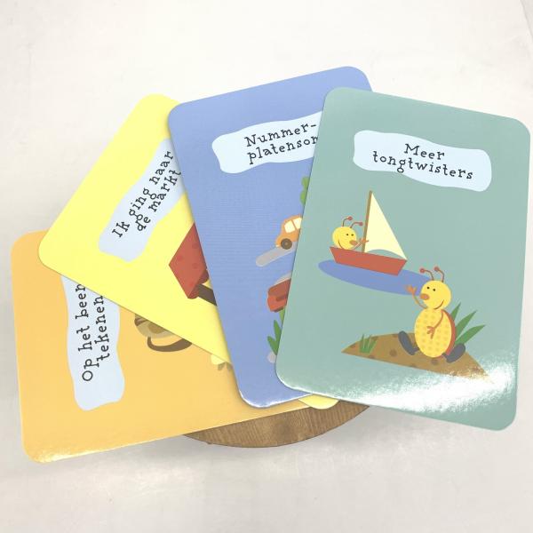 Флэш-карты образования детей Biodegradable лакируя