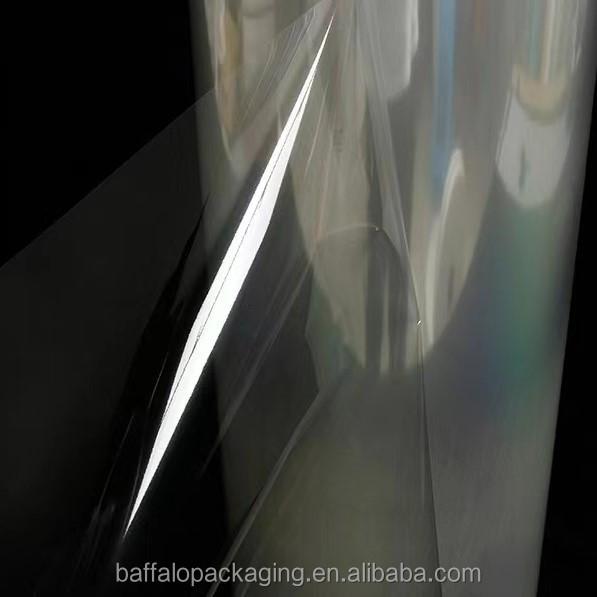Transparent Cold Lamination Film Glossy BOPP Self Adhesive Cold Lamination Film for Letterpress  Lamination 24 Micron