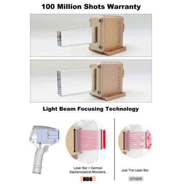 4 Wave Length 790 940 808 1060nm Diode Laser Hair Removal Machine For Women