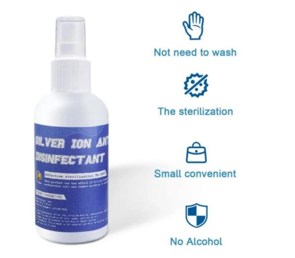 Household Alcohol Disinfectant Spray Washless 75% Alcohol Disinfection Disposable