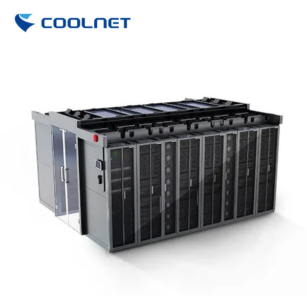 Intelligent Management Modular Data Center with In-row Cooling and Floor Standing Design