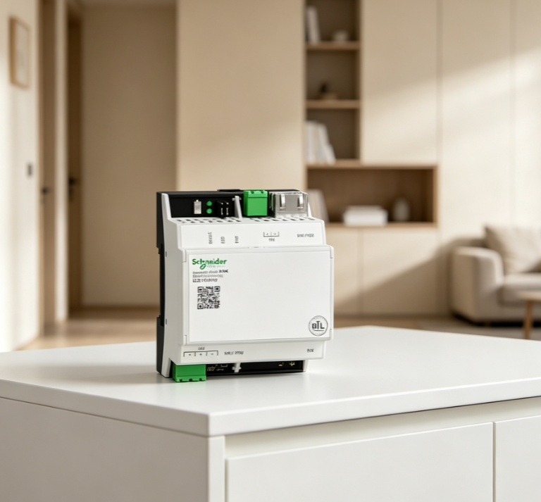 Schneider LSS100300 Gateway for a KNX to BMS integration project in UAE