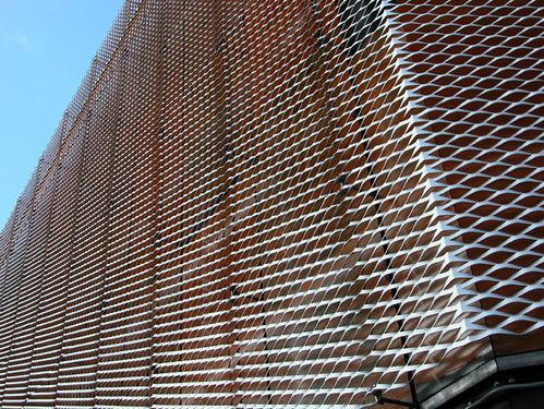 Decorative Building Wall 0.5mm Perforated Aluminum Expanded Metal Mesh