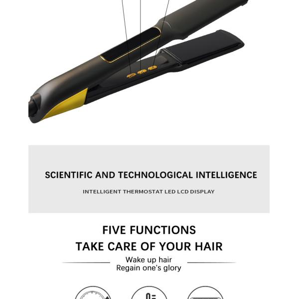 Manual Adjustment Ceramic Hair Straightening Iron Intelligent Type Other Intelligence