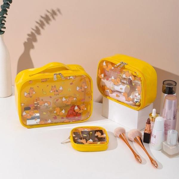 Printing Custom Fashionable Travel PVC Cosmetic Bag