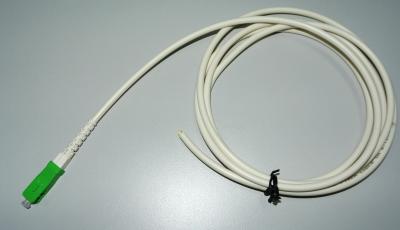 SC 4.0mm Boot Fiber Pigtails Patch Cords SM/MM UPC/APC For Telecom Network